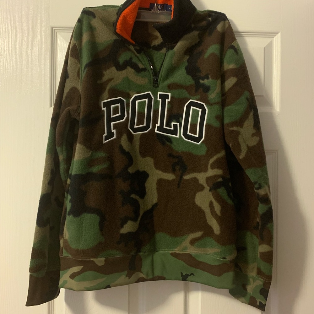 Polo Ralph Lauren sweatshirt fleece size M new with tag - Picture 1 of 6